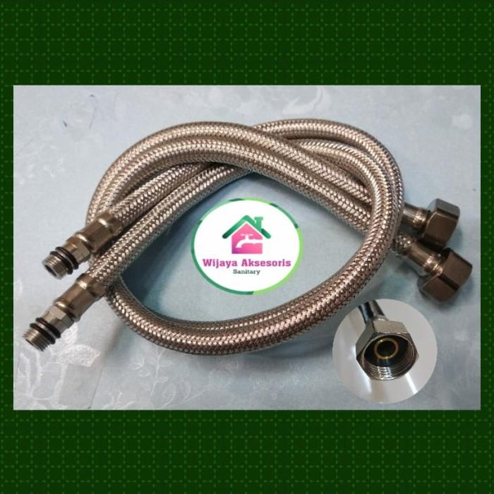 Hose Selang Fleksibel Kran Air Panas Dingin/Sambungan Kran Air Wastafel