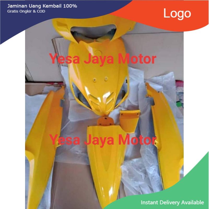 Body Halus Mio Sporty Warna Kuning Lemon