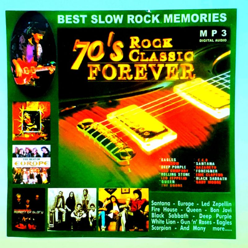 KASET MP3 KOLEKSI 150 LAGU CLASSIC ROCK TERLARIS-LAGU SLOW ROCK TERLARIS-LAGU ROCK BARAT TERLARIS-LA