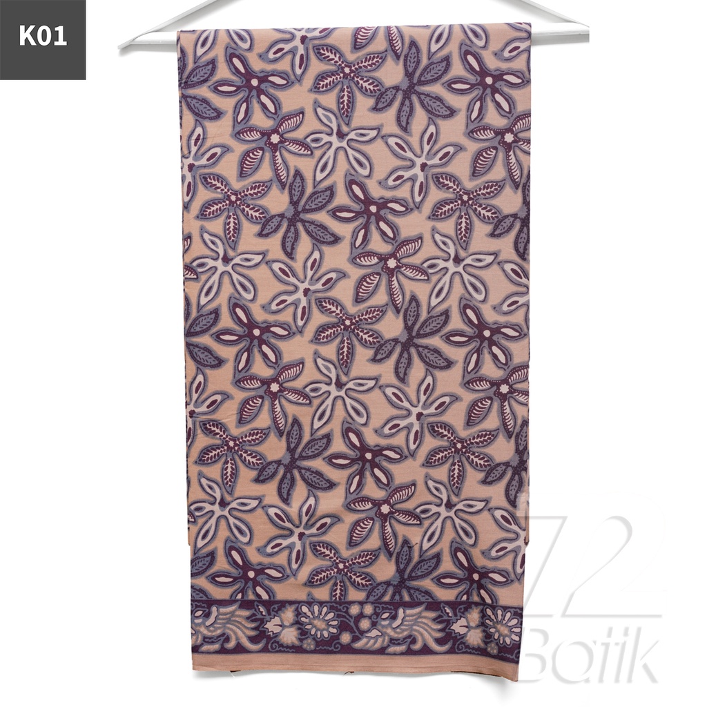 KAIN BATIK PREMIUM Bahan Katun Motif Daun Pepaya Chaya Warna Biru Muda 722119 Cap 72 Jarik Jarit Samping Kebat Panjang Batik Katun Modern Premium Bahan Seragam Batik Pernikahan Kantor Keluarga Murah Kamen Jadi Batik Bali Lembaran