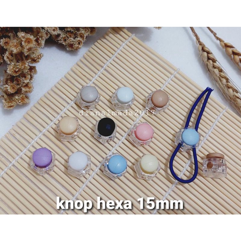 

stopper knop tali segi enam