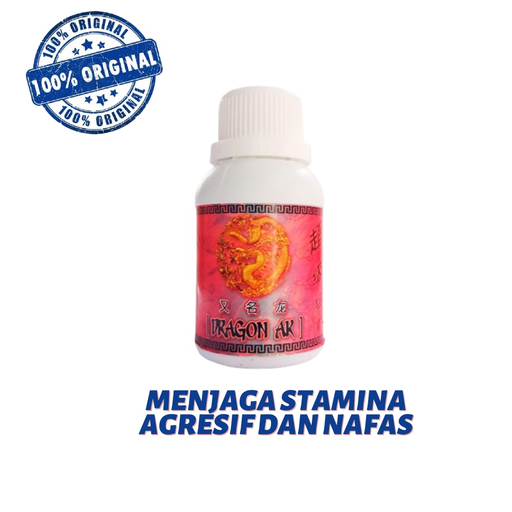 DRAGON AK 500 - 600 pill - stamina dan birahi ayam