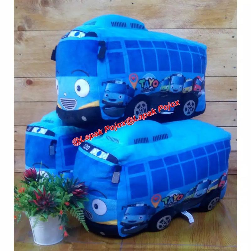 Boneka Bantal Bus Tayo L