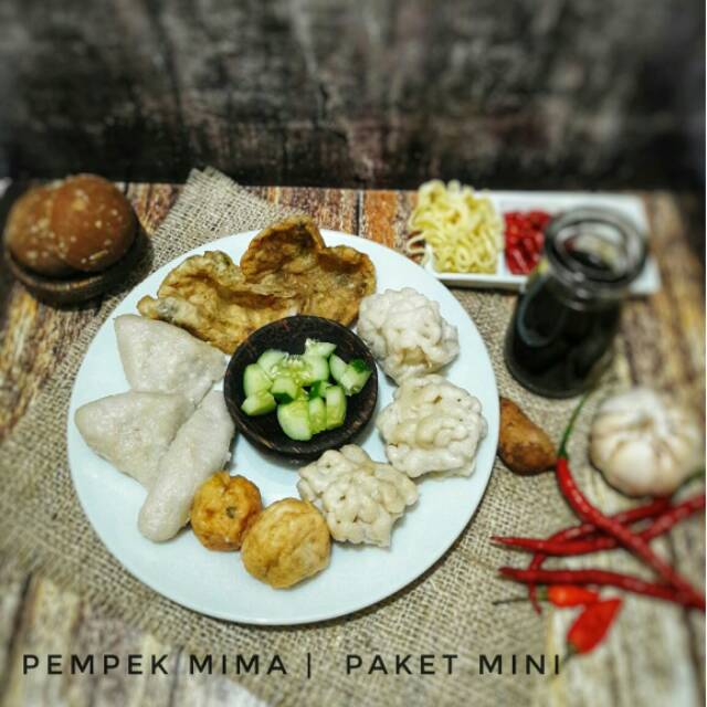 

pempek enak paket mini asli ikan tenggiri