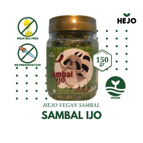 

Hejo Sambal Ijo - Plant Based Sambal Padang Vegan