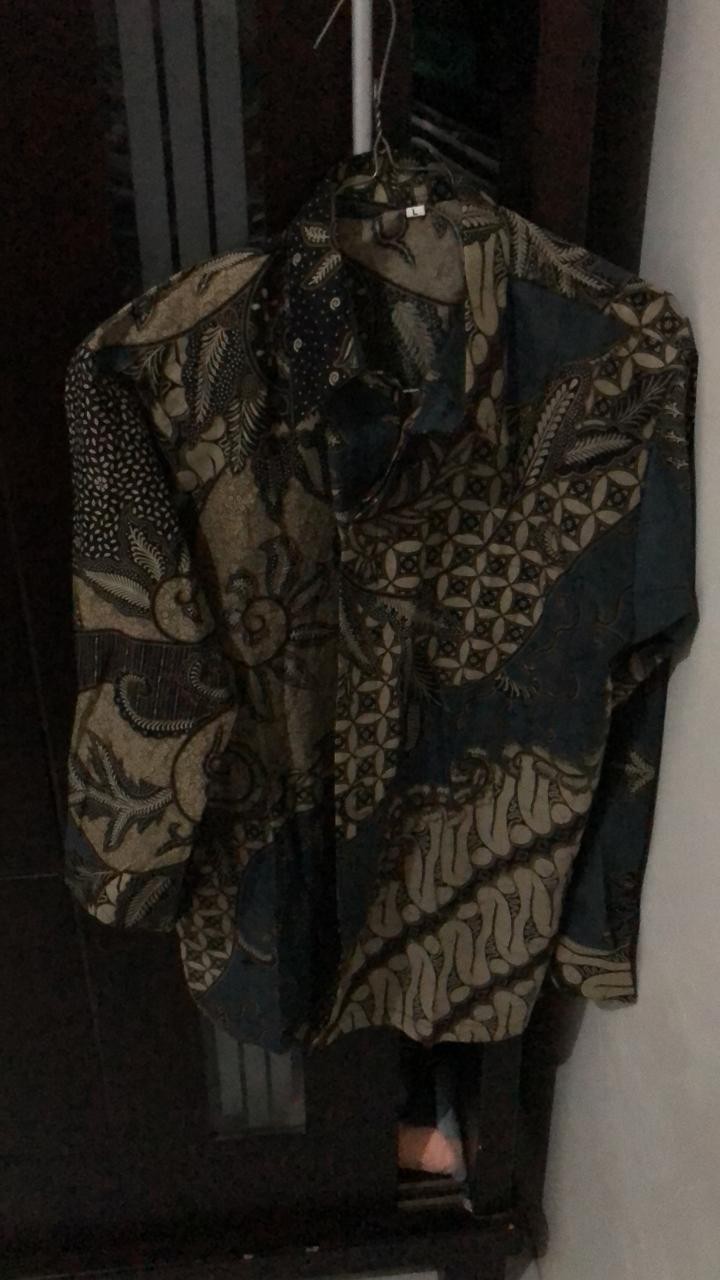 Batik Pria Lengan Panjang Kemeja Batik Pria Lengan Lengan Panjang M L Xl Xxl Xxxl
