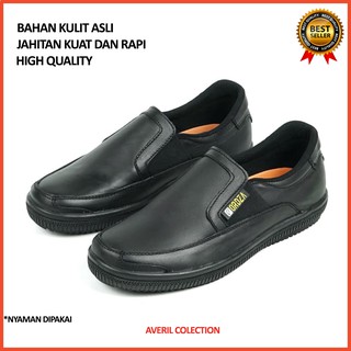 SEPATU PANTOFEL KULIT KEREN KERJA KANTOR LAKI PRIA COWOK DINAS RESMI