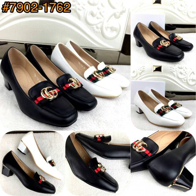 #BCTS0033 / #7902-1762 New Arrival Gucci  Casual Pump Heels Spring Summer 2018
