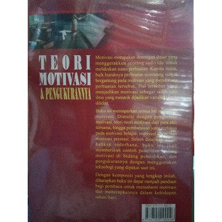 Jual BUKU TEORI MOTIVASI & PENGUKURANNYA | Shopee Indonesia