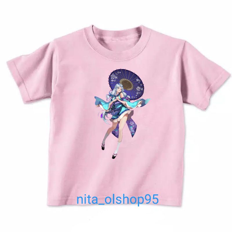 baju anak mobile legends kaos Hero kagura