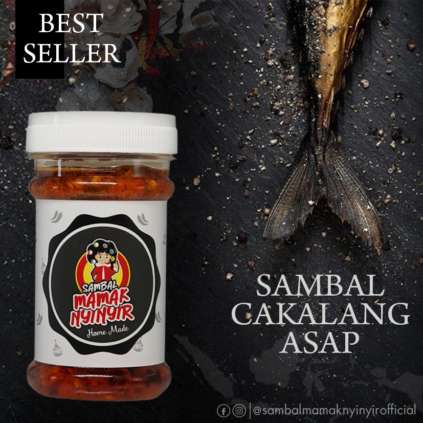 

Sambal cakalang asap 150 gram Sambal mamak nyinyir