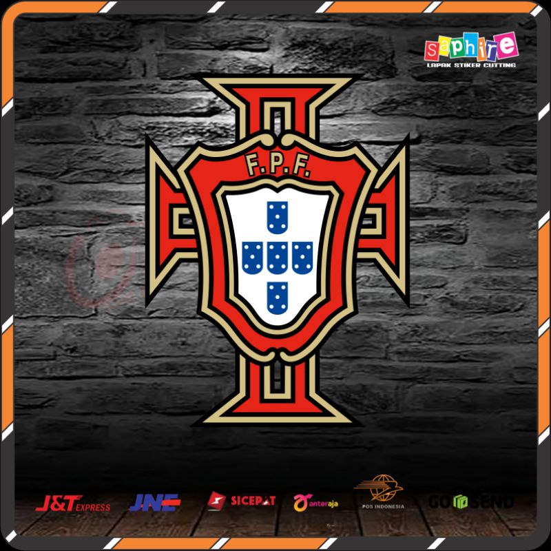 Jual Stiker Cutting Logo Timnas Sepakbola Portugal Shopee Indonesia