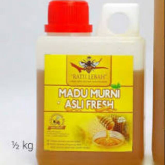 

Madu lebah murni 1/2 kg