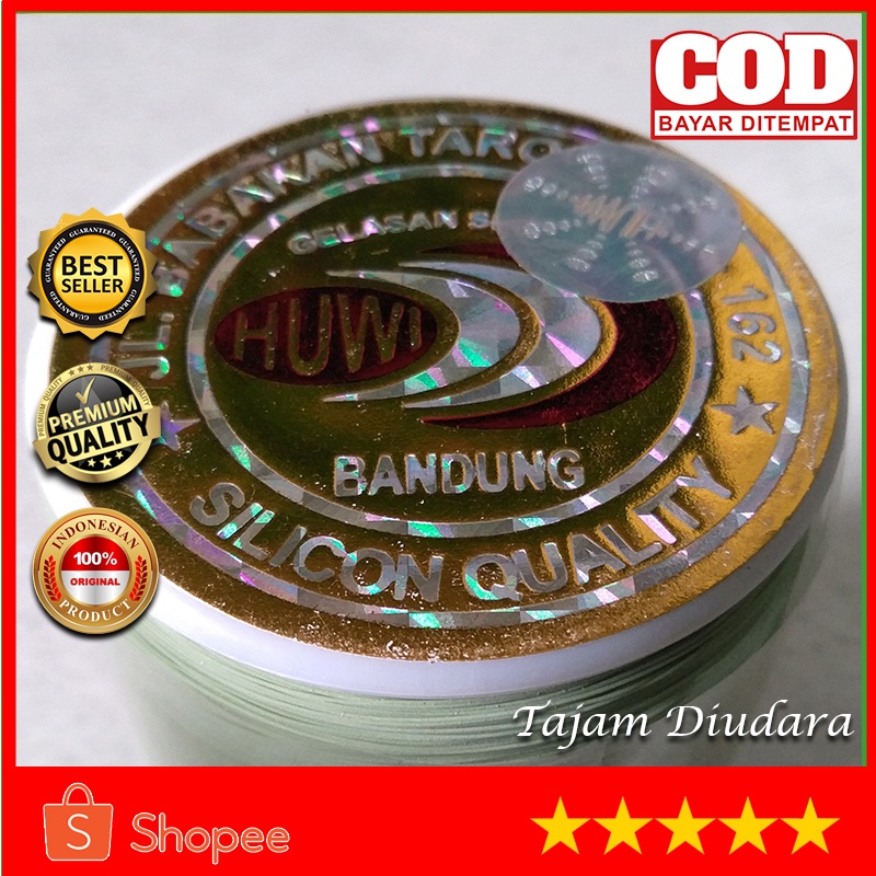 GELASAN HUWI ORIGINAL / SPECIAL GOLD STICKER / FOR TOURNAMENT / SIZE 0.22 /2000 YARD