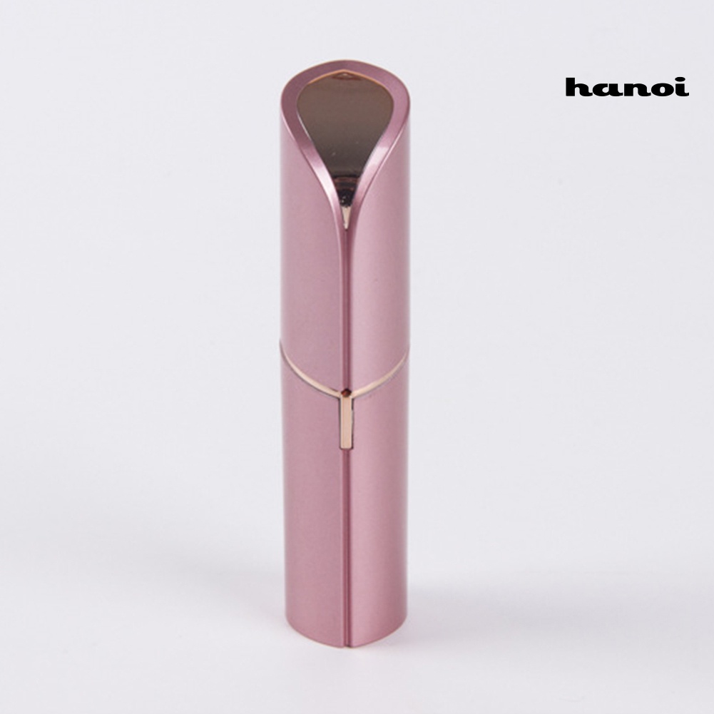HQTM_Mini Portable Women Lipstick Electric Hair Remover Shaver Epilator Beauty Tool