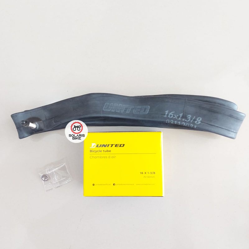 Ban Dalam Sepeda 16 x 1 3/8 United FV Presta Valve 50mm