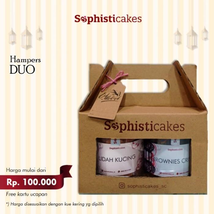 

Hampers Parcel Kue Kering Lebaran Idul Fitri Duo - Sophisticakes