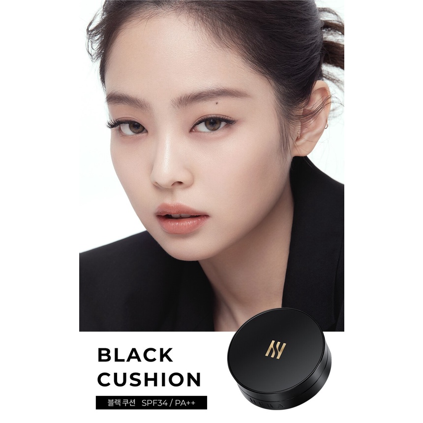 HERA BLACK CUSHION SPF 34 / PA++ SET (CUSHION + REFILL + MAKE UP FIXER)