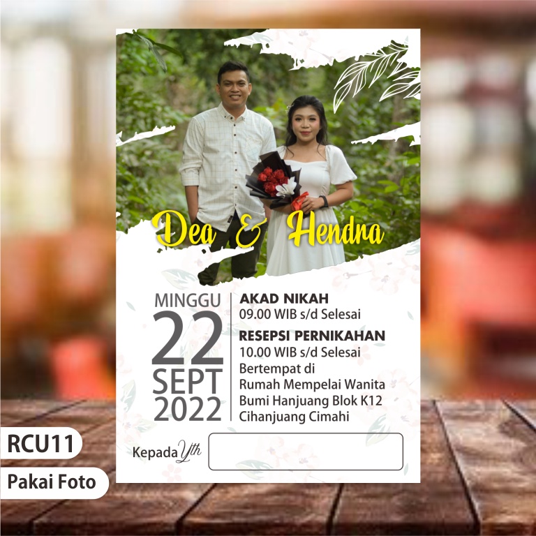 Undangan Kecil / Undangan Kopi / Punjungan