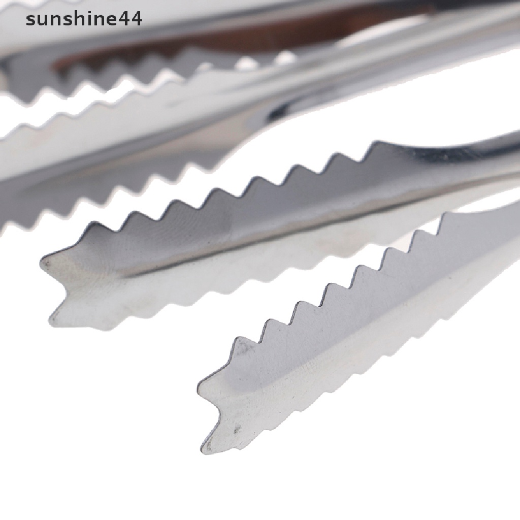 Sunshine 5Pcs Capit Es Batu / Roti Bahan Stainless Steel Untuk Pesta / Bar