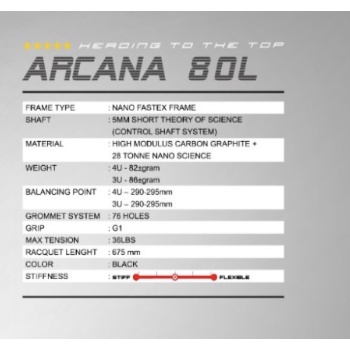 HOT DEALS Raket Badminton FELET ARCANA 80L 80S 90 80 L S Advance Original