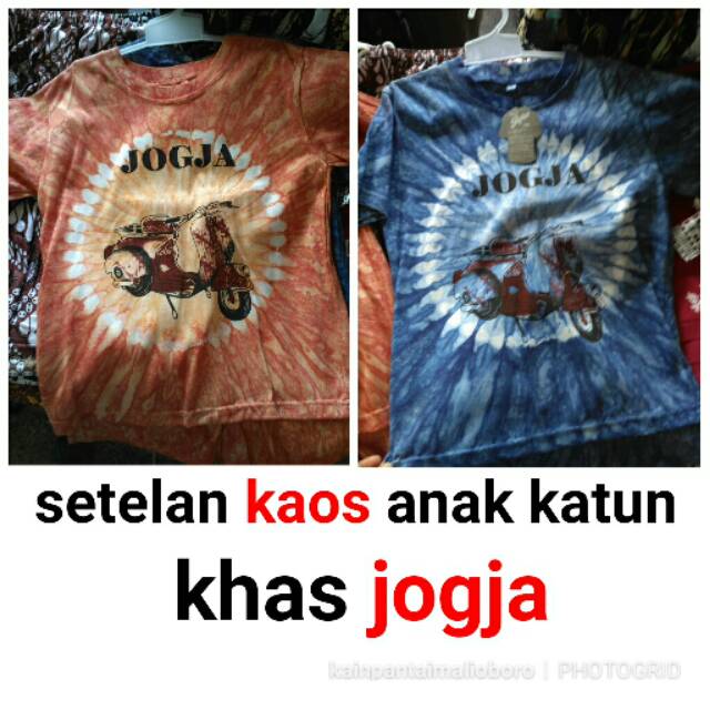 SETELAN KAOS ANAK JOGJA BATIK, KAOS JOGJA, KAOS MALIOBORO