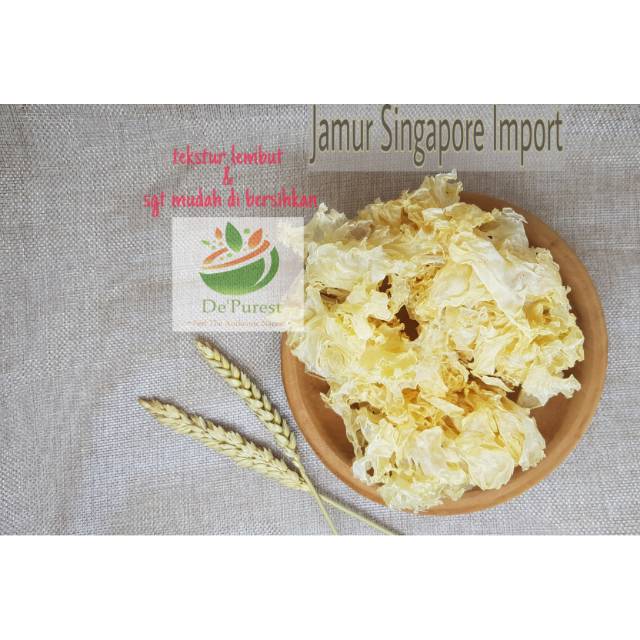 

Jamur Salju / Snow White Fungus Import 30gr