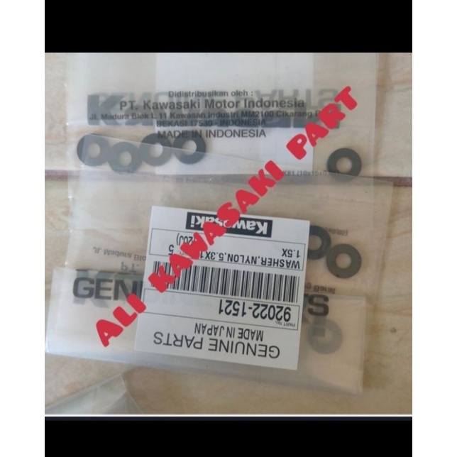 Ring baut body fairing plastik ninja RR old drat 8 original