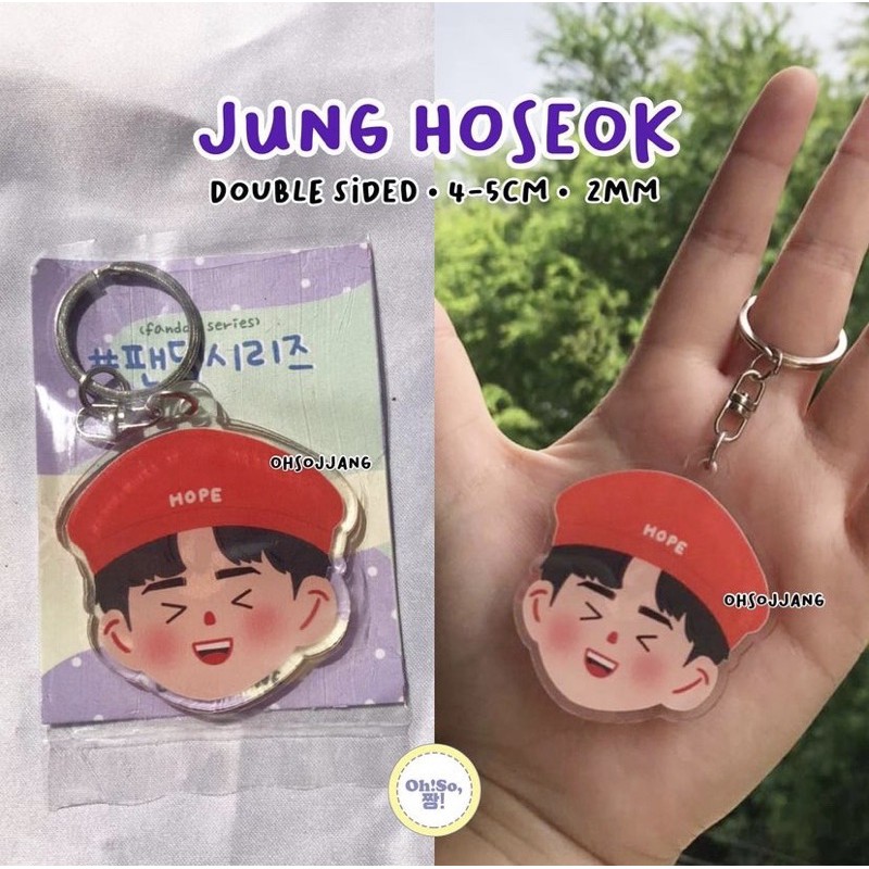 BTS BANGTAN ACRYLIC KEYRING