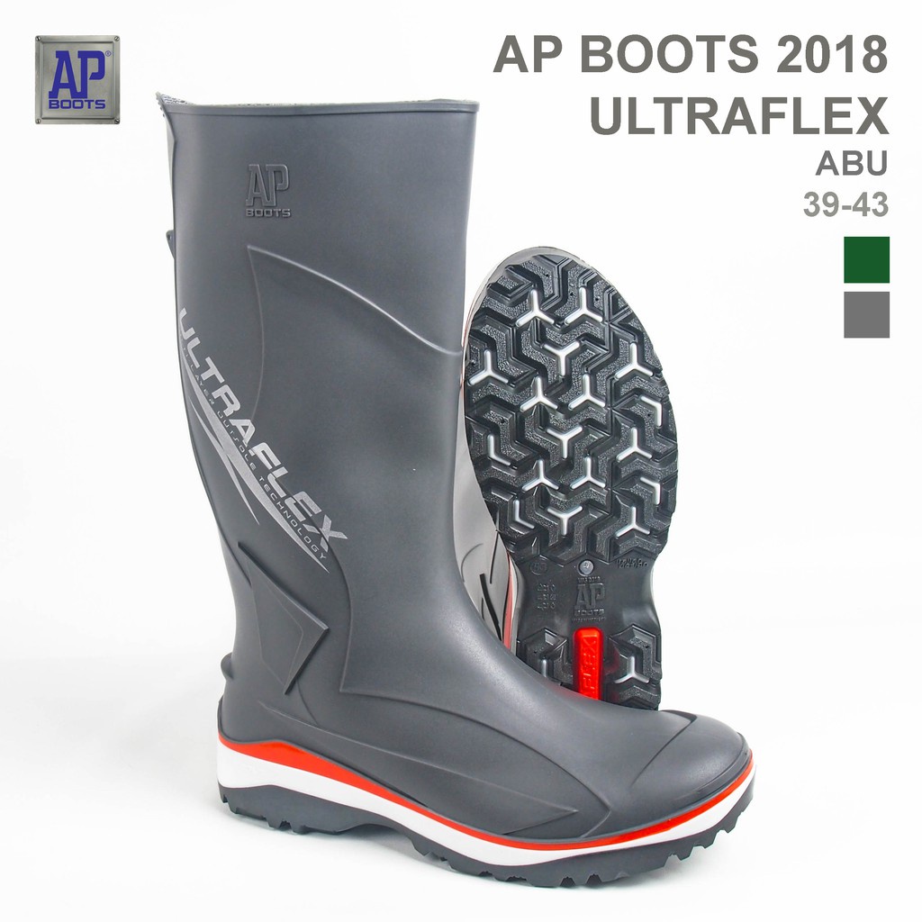 AP Boots 2018 Ultraflex - Sepatu Boot Panjang Karet PVC