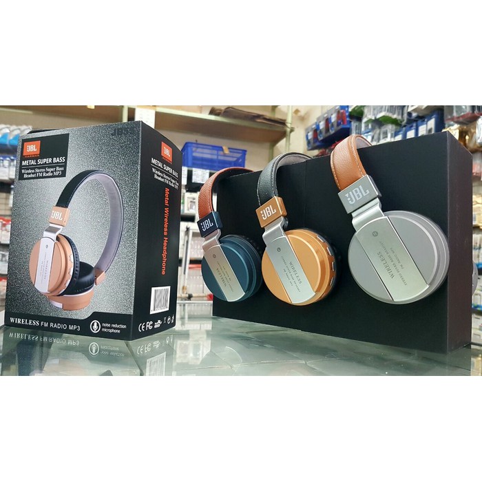 JUAL Headset Earphone Bluetooth JBL jb55 MURAH