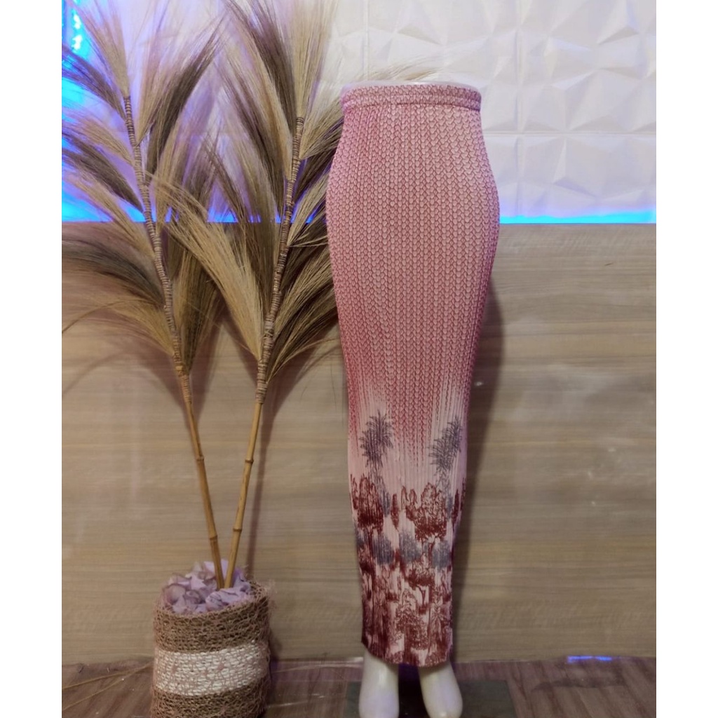 REAL PICT ROK PLISKET BATIK / ROK PLISKET / BAWAHAN KEBAYA / ROK KEBAYA / ROK WISUDA / RAGAM MOTIF