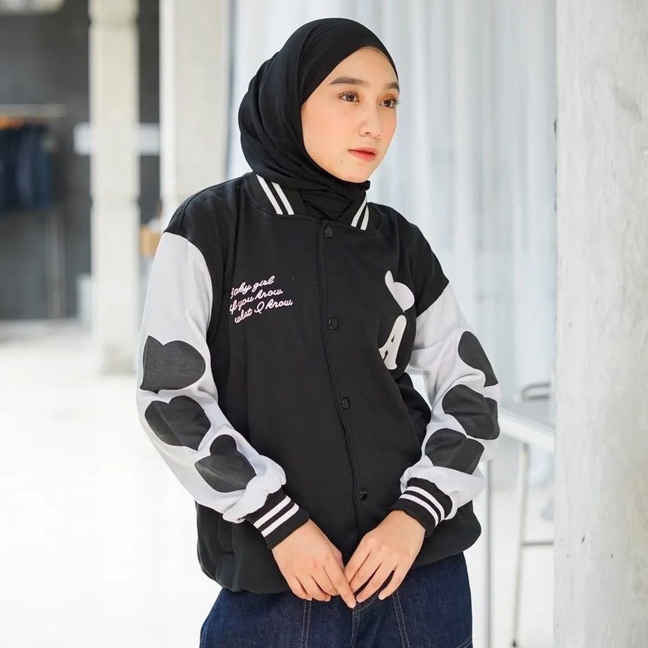 A Love Baseball - Jaket Baseball Varsity Unisex Terbaru