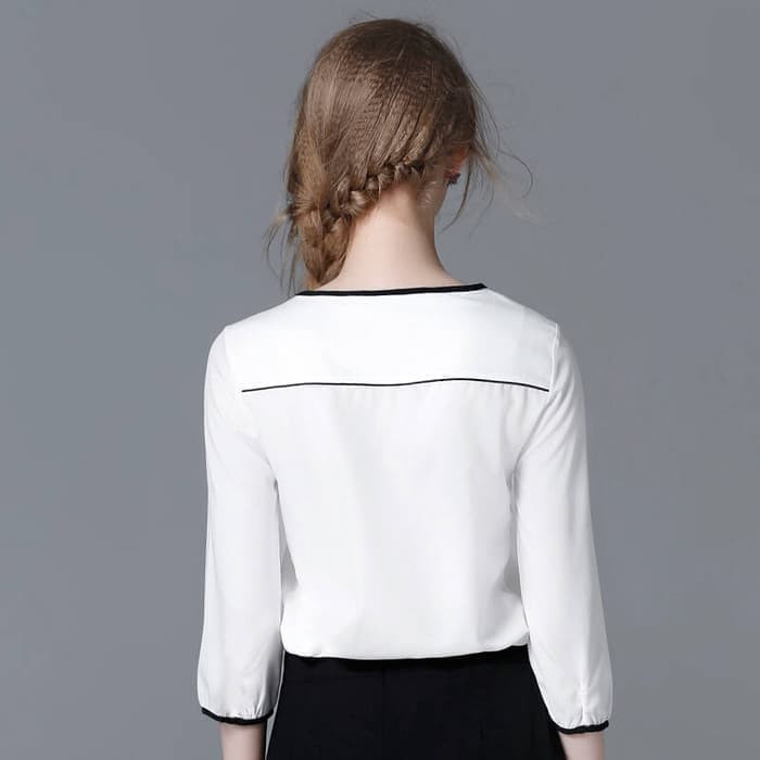 Atasan - Kemeja - blouse wanita style korea kombinasi tali