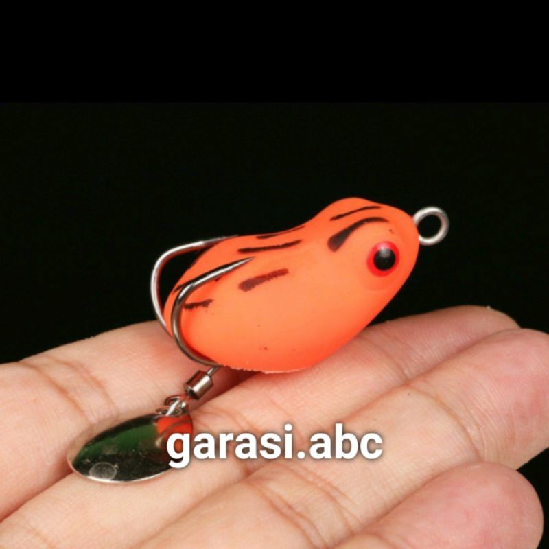 Soft Frog Umpan Pancing Kodok 3cm 4,2g Swim Bait Fishing Lure Katak Casting Gabus Tiruan Artifisial Artificial Kutuk Relix Nusantara Sungai Waduk Danau Kali Apung