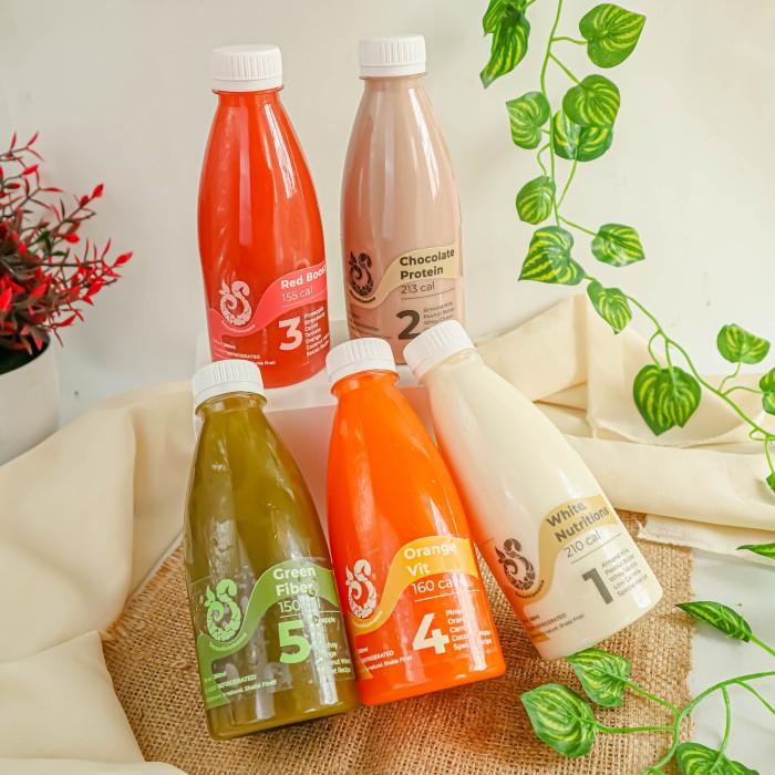 

Nay / Paket Detox Juice Cold Pressed One Day 5 Rasa By Smoothiemama