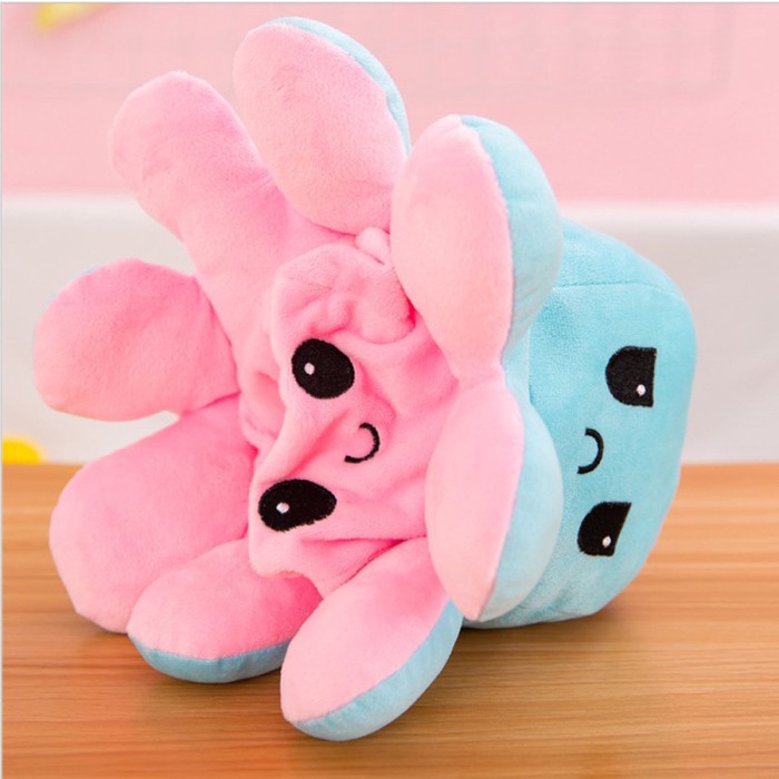 Boneka Gurita Cumi Bisa Berubah Warna &amp; Ekspresi Pink Merah Muda Biru