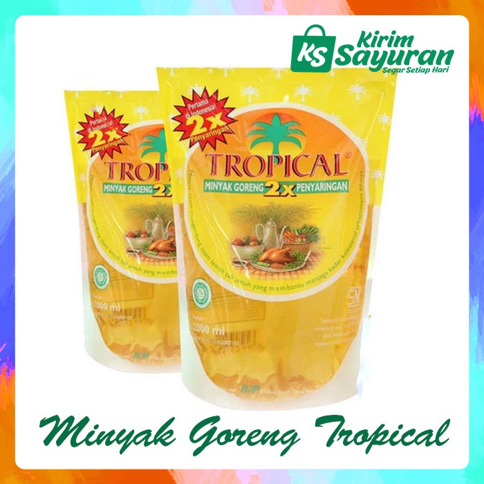 

MINYAK GORENG TROPICAL (2 lt)