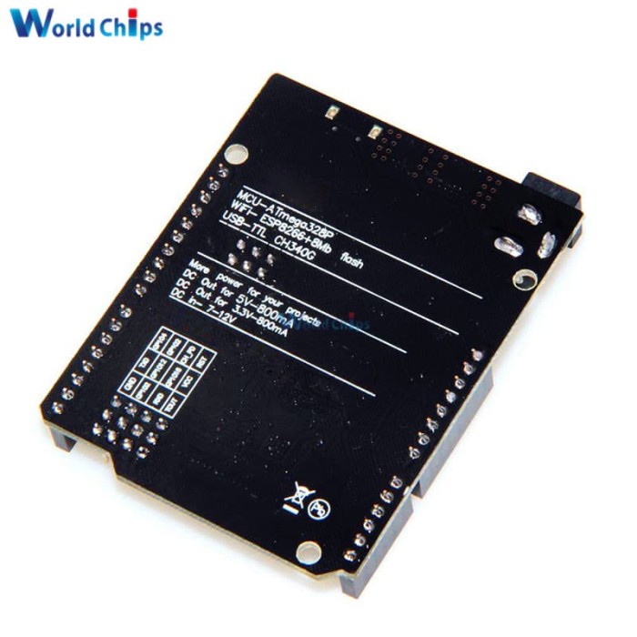 UNO WiFi R3 ATmega328P &amp; ESP8266 32Mb memory USB TTL CH340G Arduino