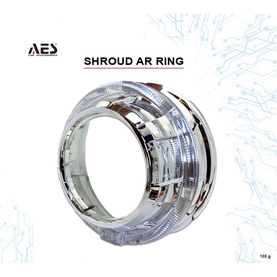 Shroud AES AR 3 INCH Kristal Ring I Shroud 3Inchi AES Tipe AR