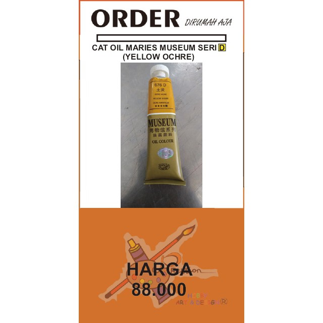 

CAT OIL MARIES MUSEUM SERI D (YELLOW OCHRE)