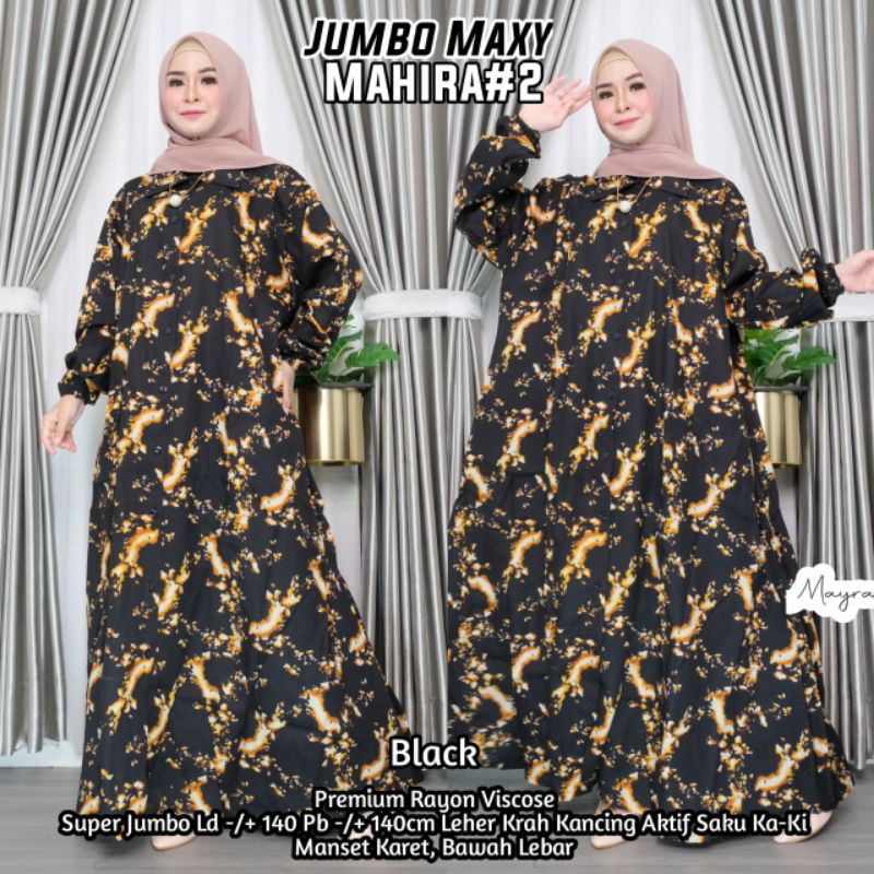 Gamis Jumbo Maxy MAHIRA ori MAYRA