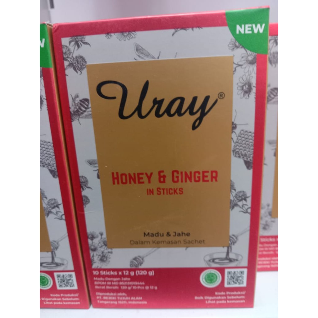 

Uray Honey & Ginger In Sticks