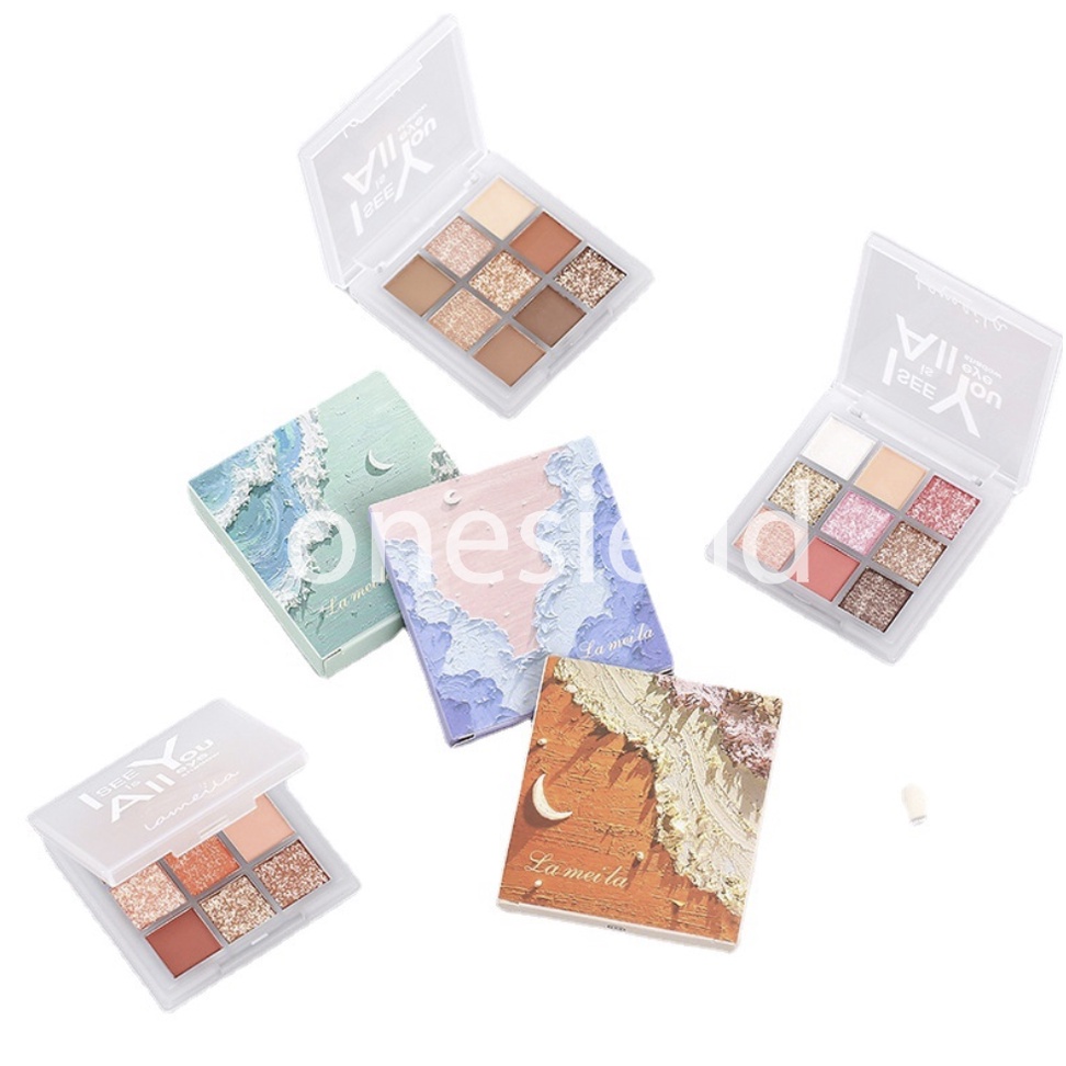 LAMEILA Eyeshadow 9 Colors Highlighter Pallete All i see You LA059 5099