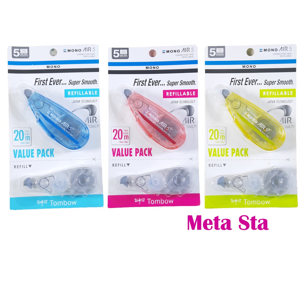 

Tipex Tombow Mono Air + Refill 5mm x 10 meter