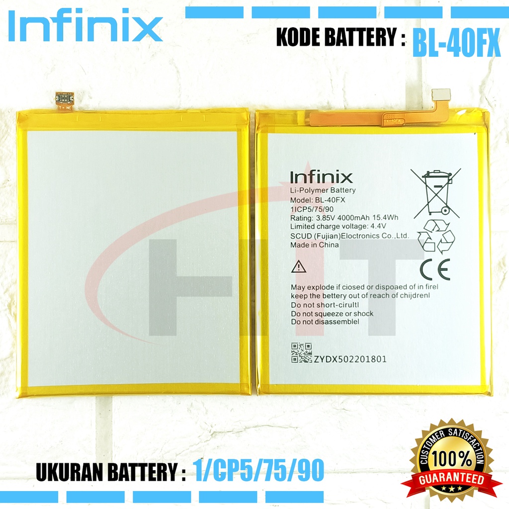 Baterai Battery INFINIX BL-40FX Zero 4+ 4 Plus X602 X603 X574