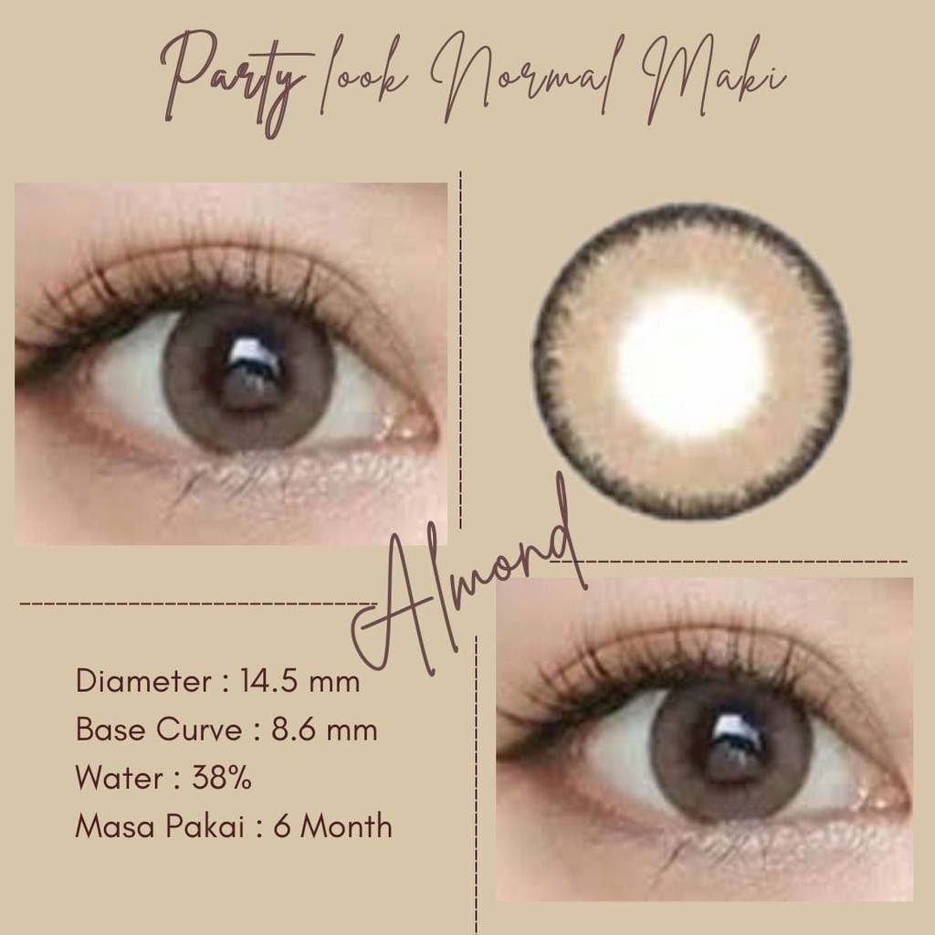 SOFTLENS WARNA PARTY LOOK MAKI NORMAL