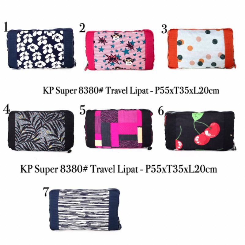 TAS TRAVEL LIPAT KP SUPER 8380/TRAVEL BAG/KOPER