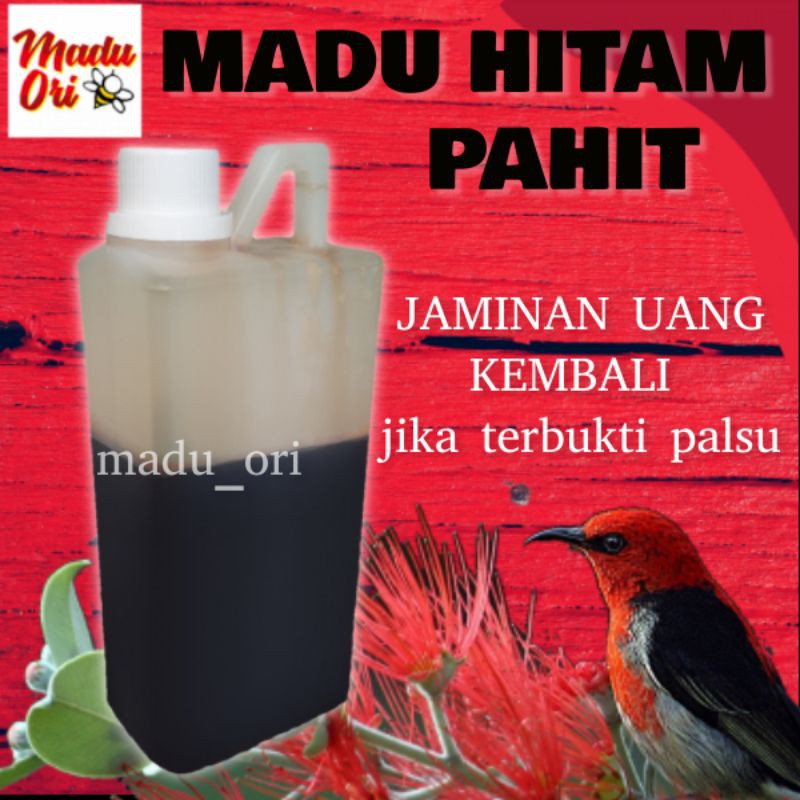 

Madu hitam 1000 gram asli uray lebah odeng