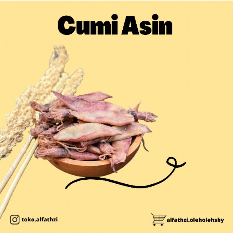 

✨Oleh-Oleh Surabaya✨ Cumi Asin Kering 100gr